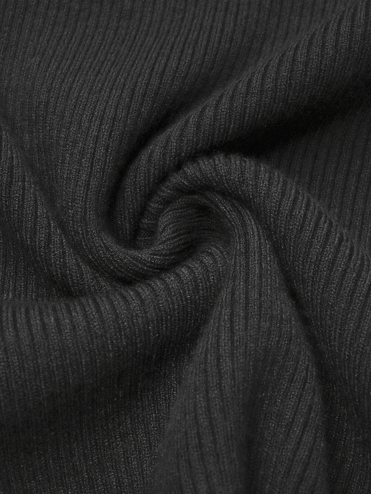 Simple Turtleneck Long sleeve Tight Sweater