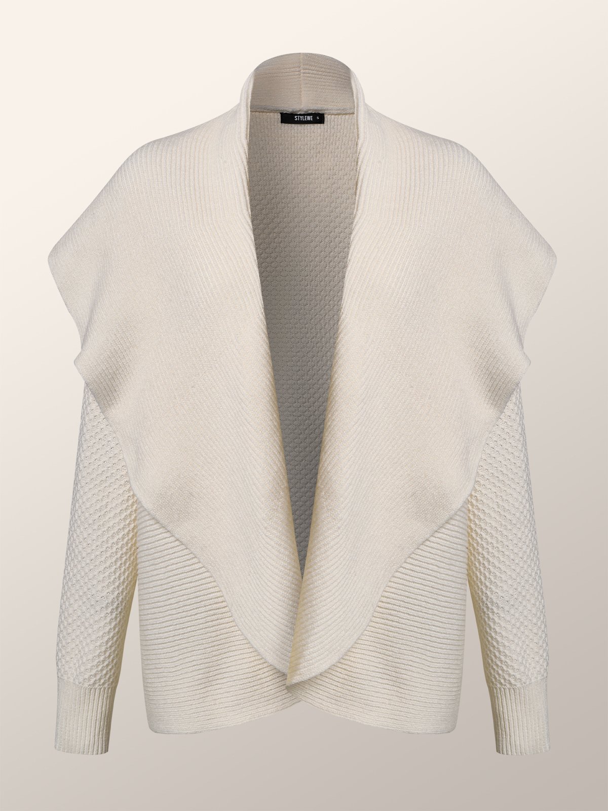 Long sleeve ELegant Plain Sweater Coat