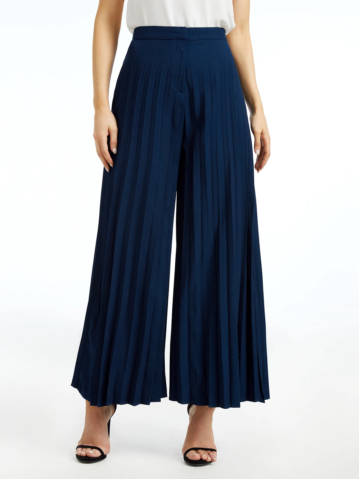Loose Plain Urban Fashion H-Line Long Pants