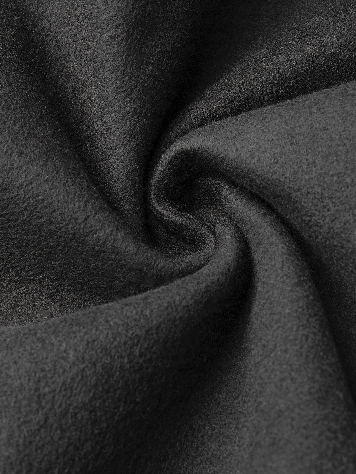 Stand Collar Plain Regular Fit Jacket