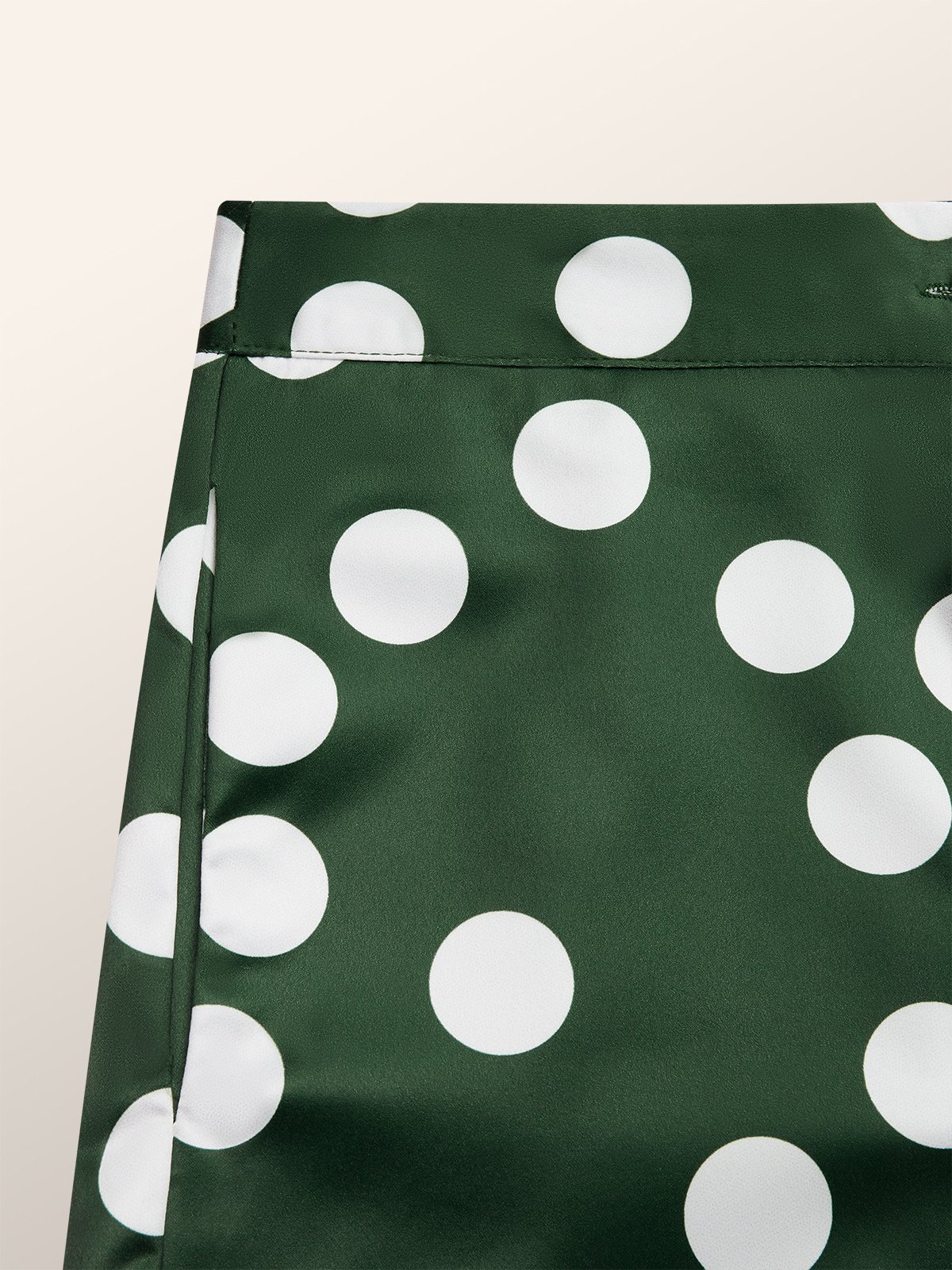 Regular Fit Polka Dots Elegant Fashion Pants