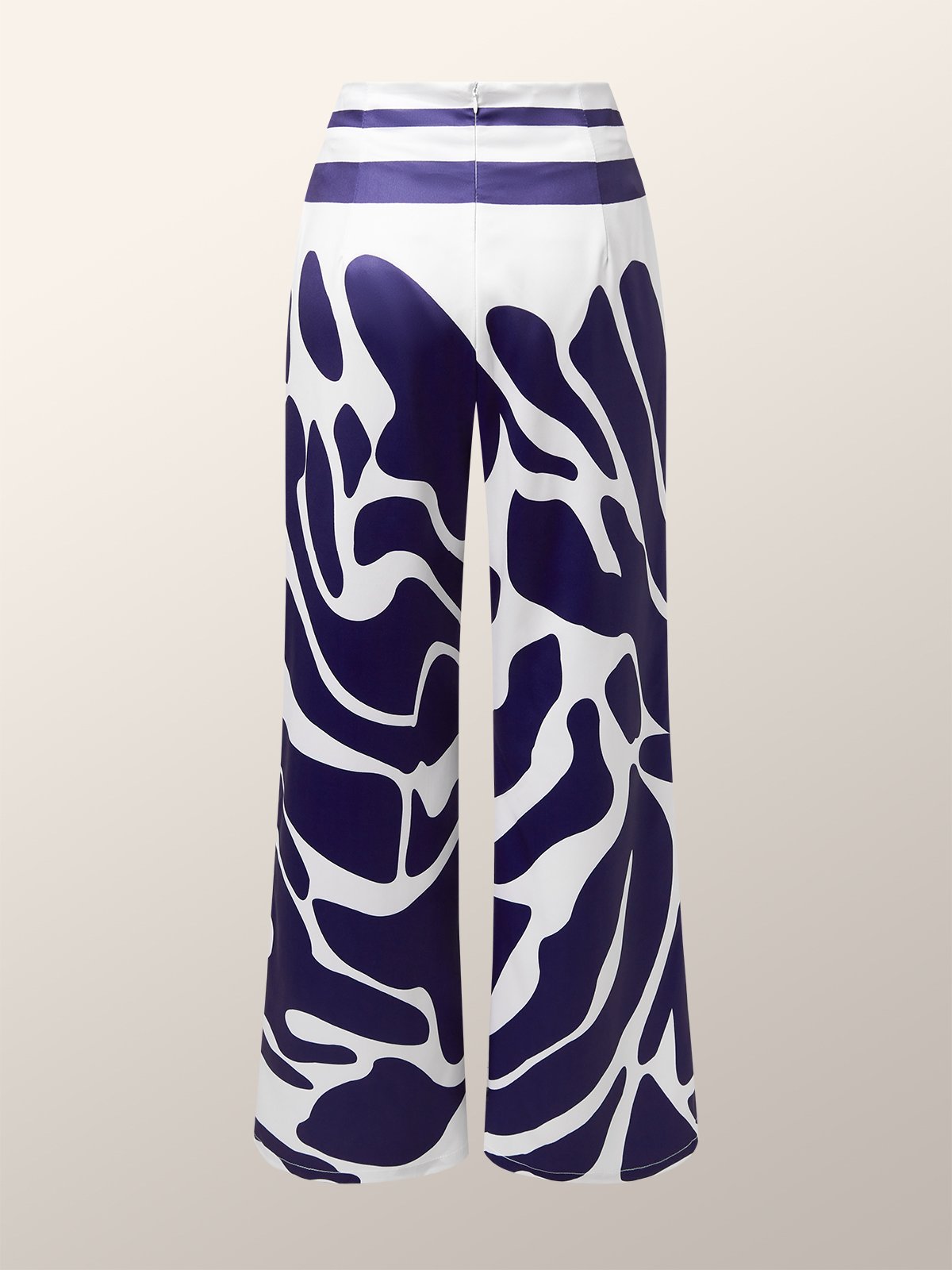 Geometric Urban High Waist Fashion Pants