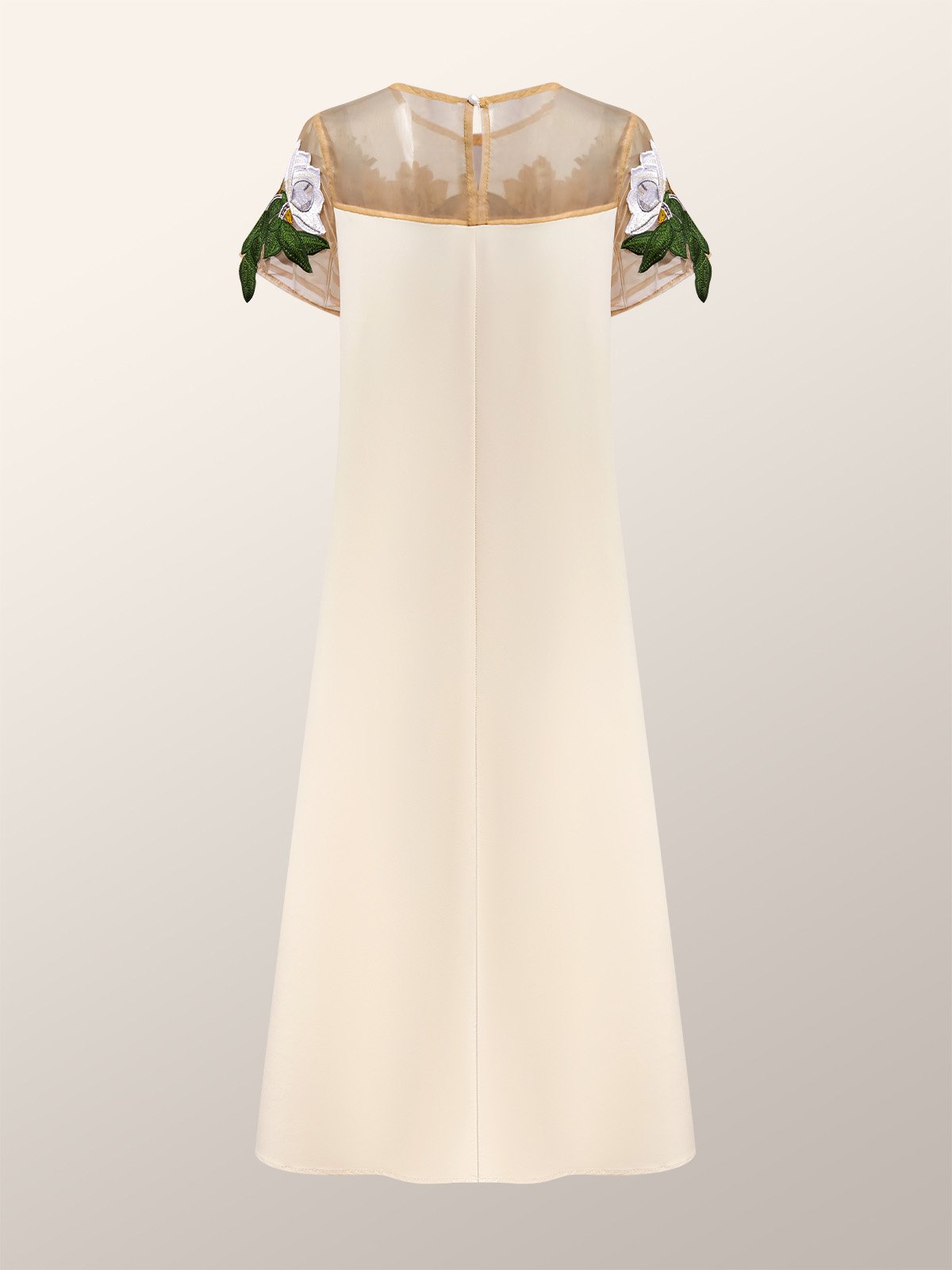 Floral Loose Embroidery Vacation Dress stylewe