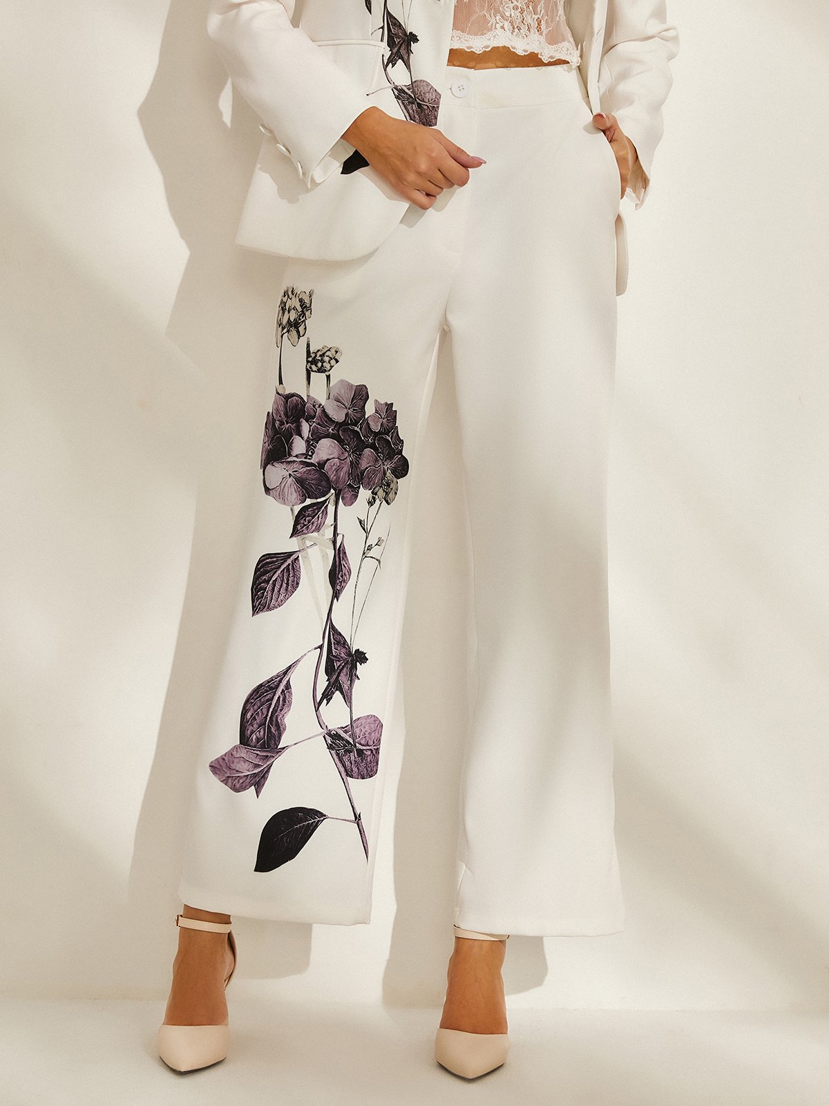  Urban Loose H-Line No Elasticity Pants