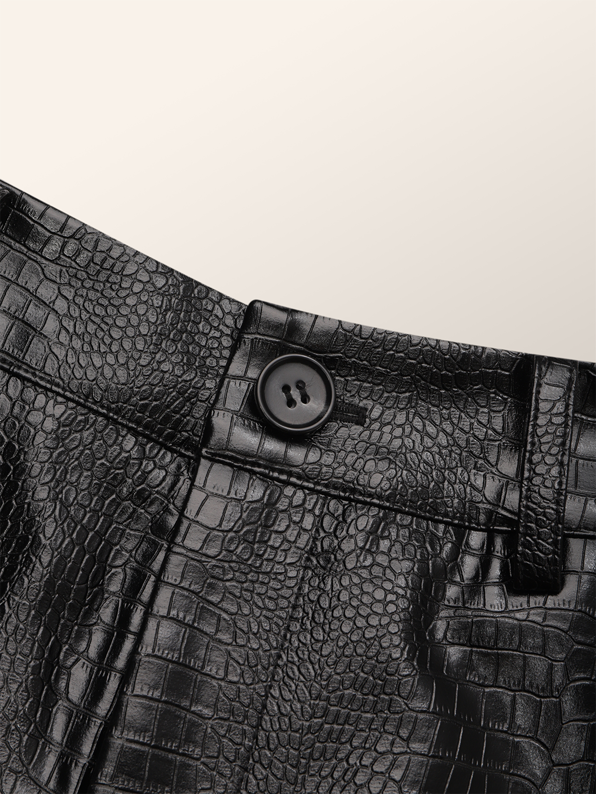 UrbanFaux Leather H-Line Long Pants