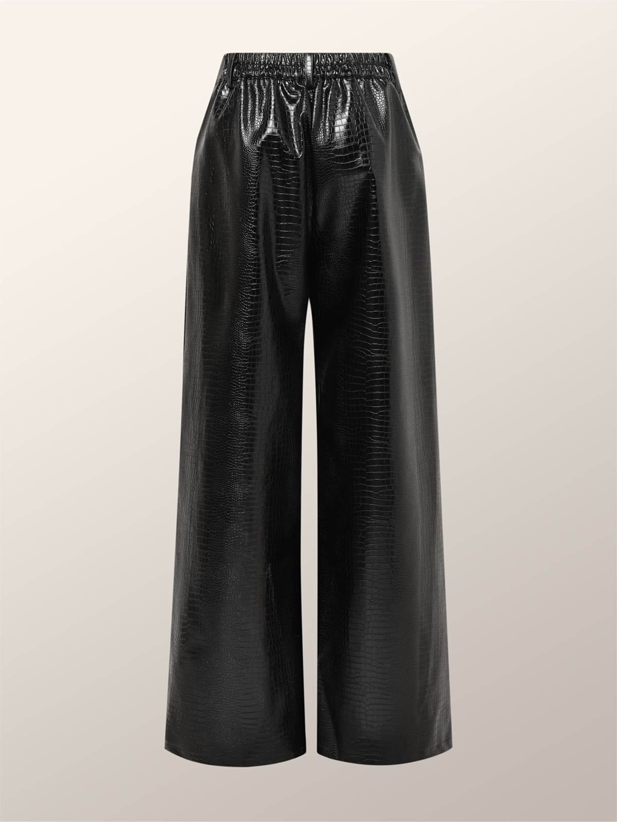 UrbanFaux Leather H-Line Long Pants