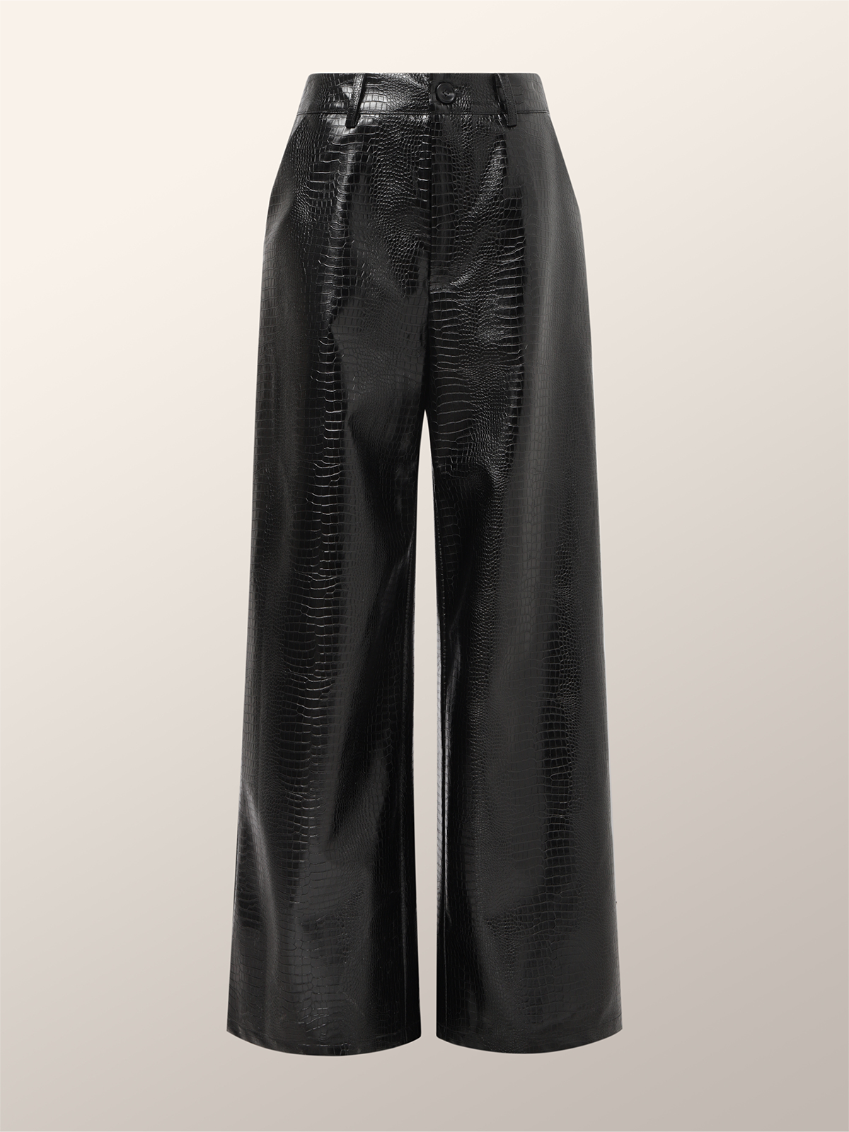 UrbanFaux Leather H-Line Long Pants