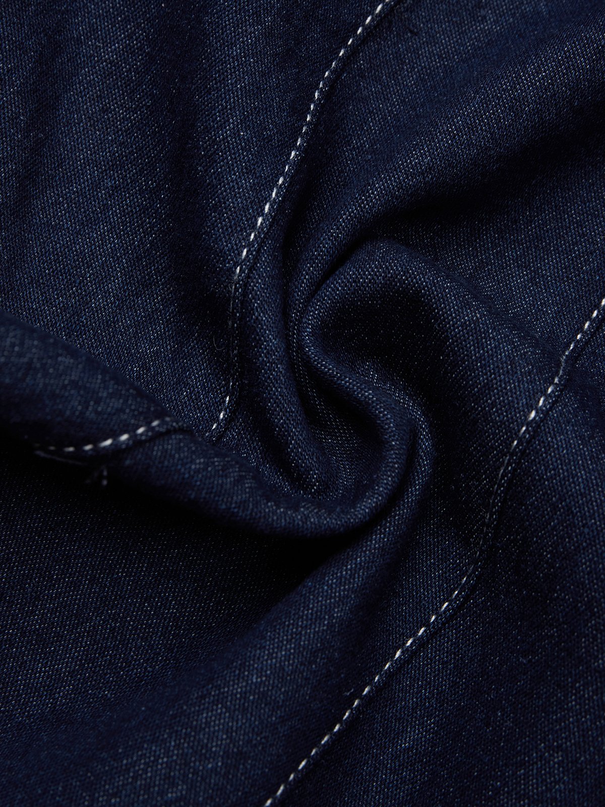 Urban Zipper Denim Sleeveless Top With Brooch