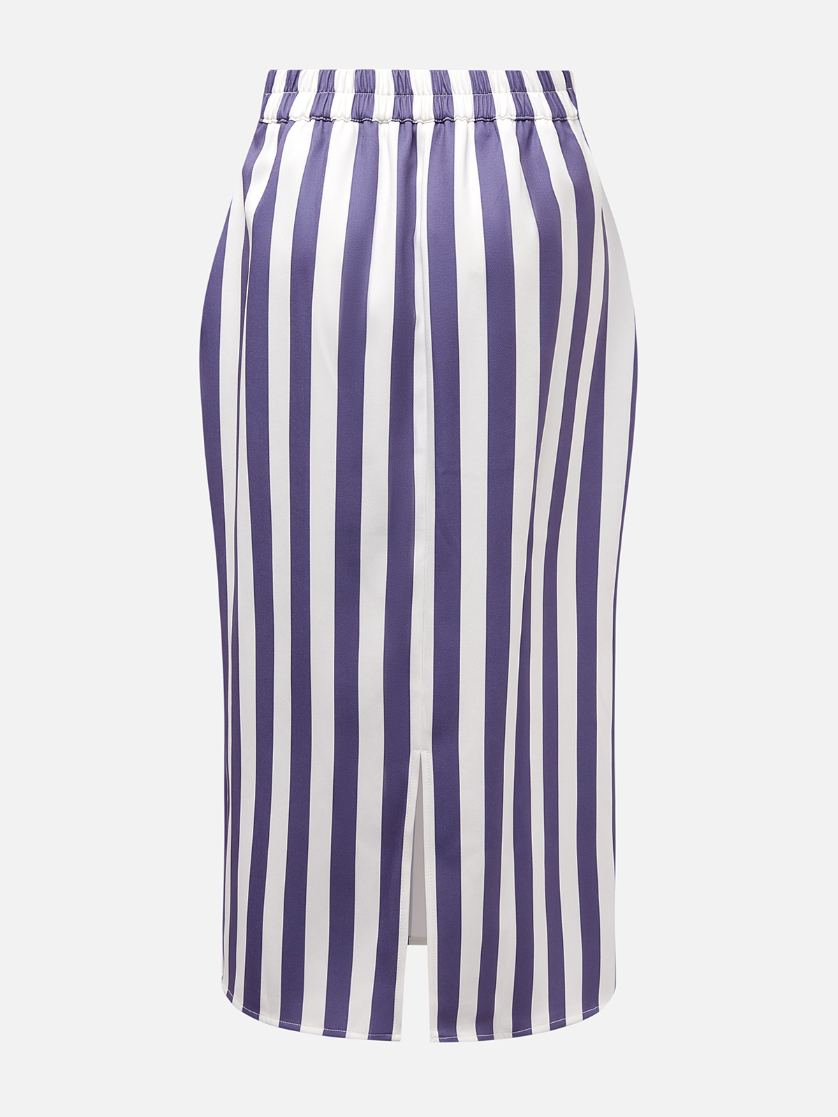 Urban Striped Printing Midi Skirt