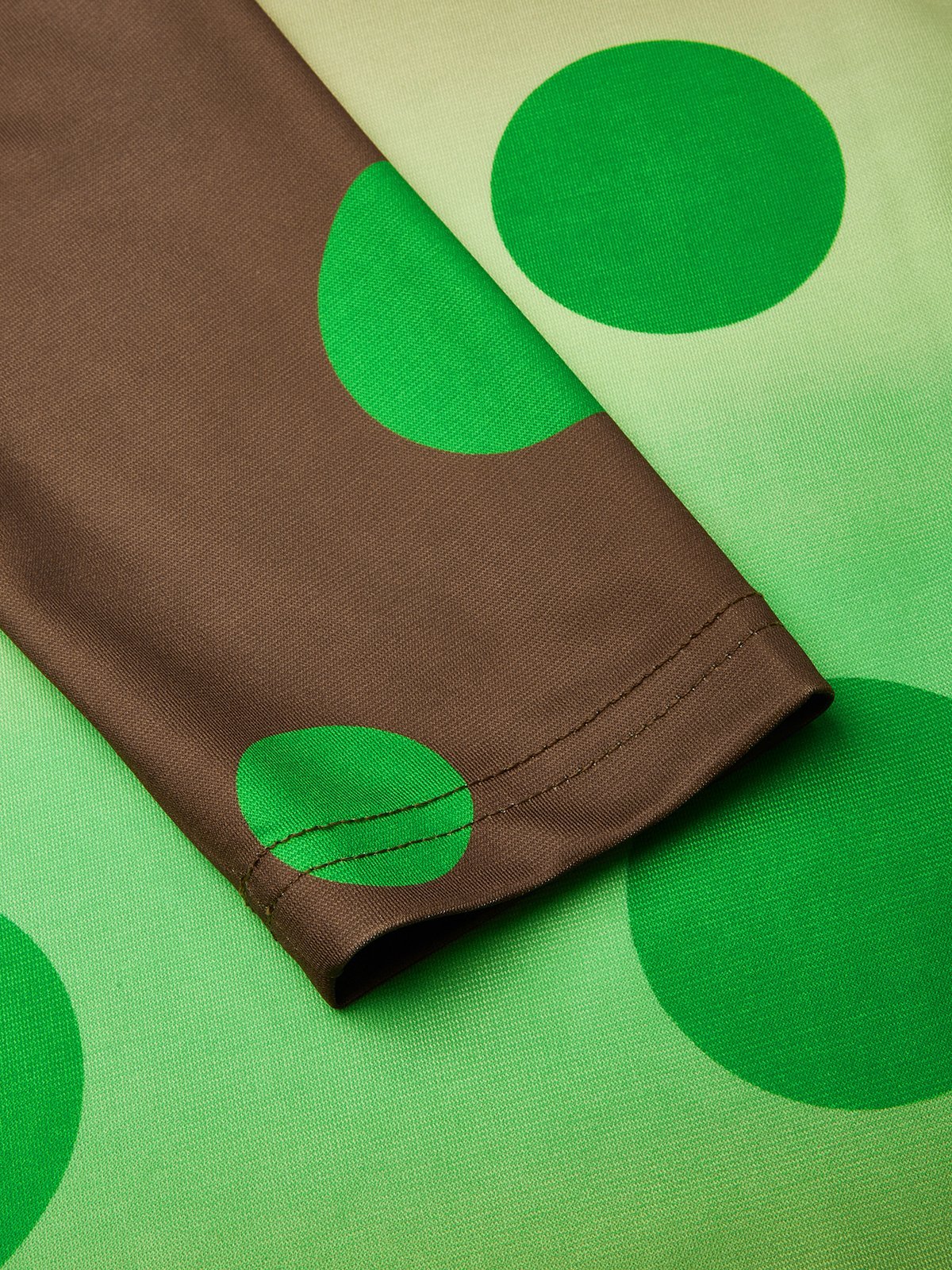 Elegant Polka Dots Printing Boat Neck Maxi Dress