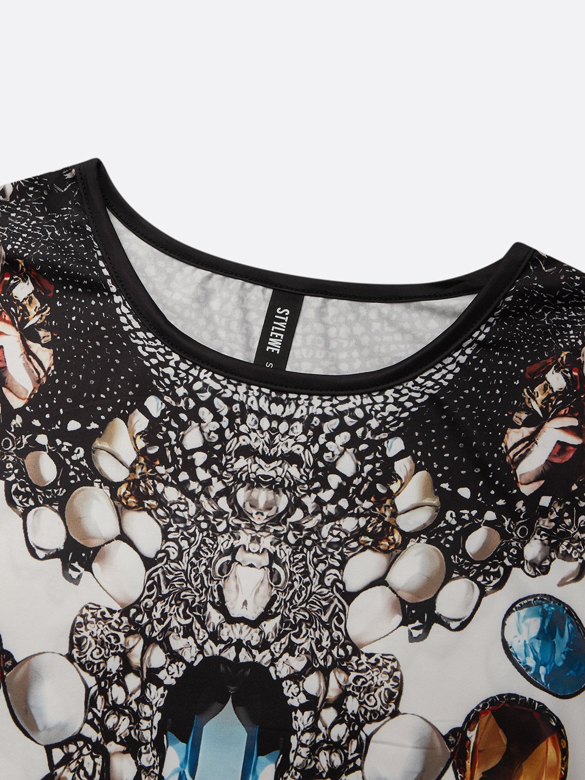 Urban 3D Printing Crew Neck T-shirt