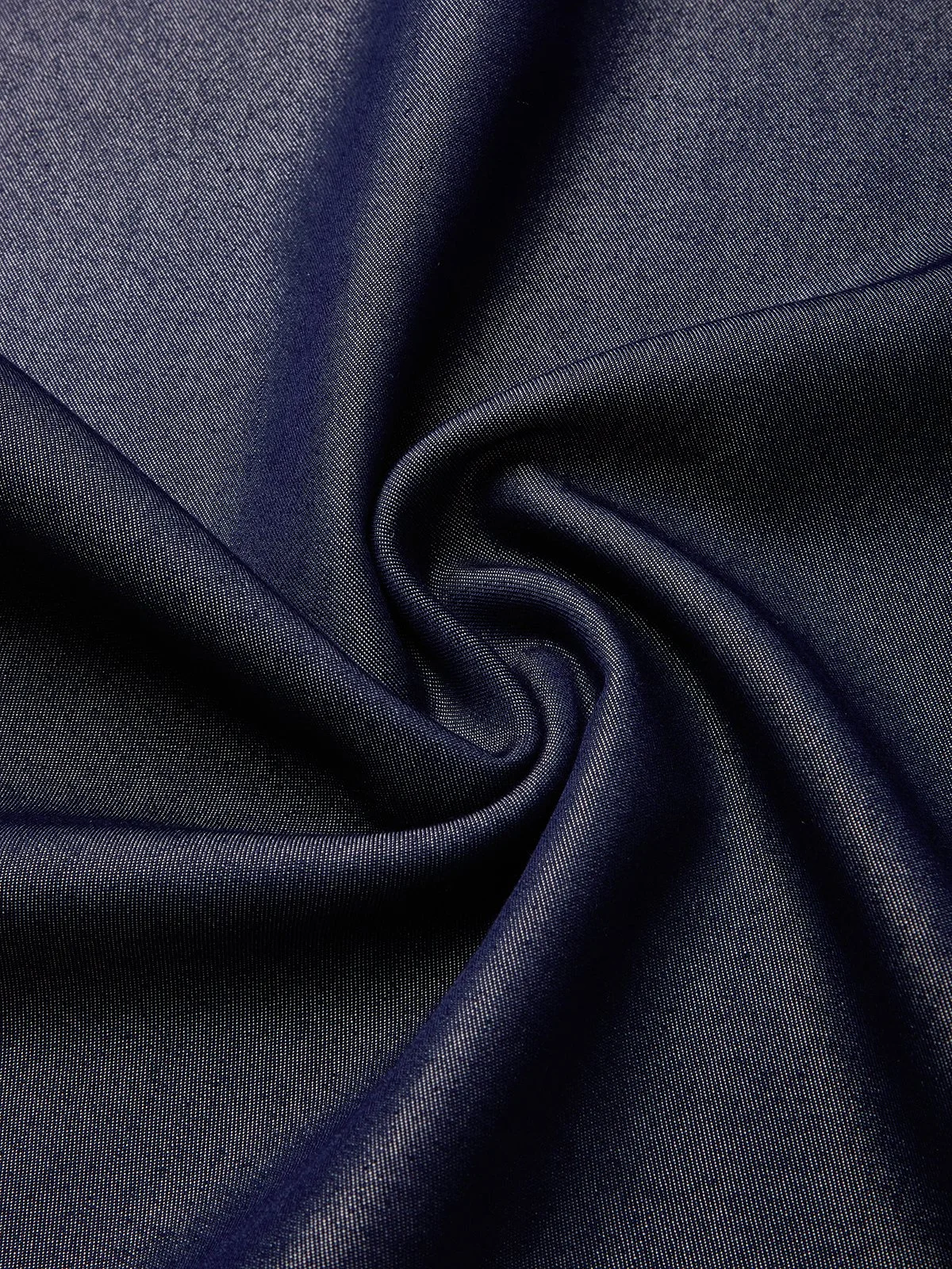 Casual Loose Plain Faux Denim Jeans