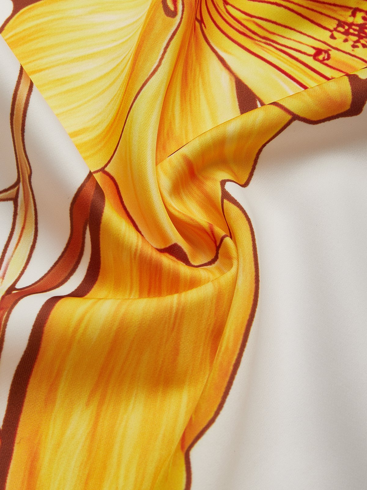 Vacation Split Sleeve Printing Floral Kimono