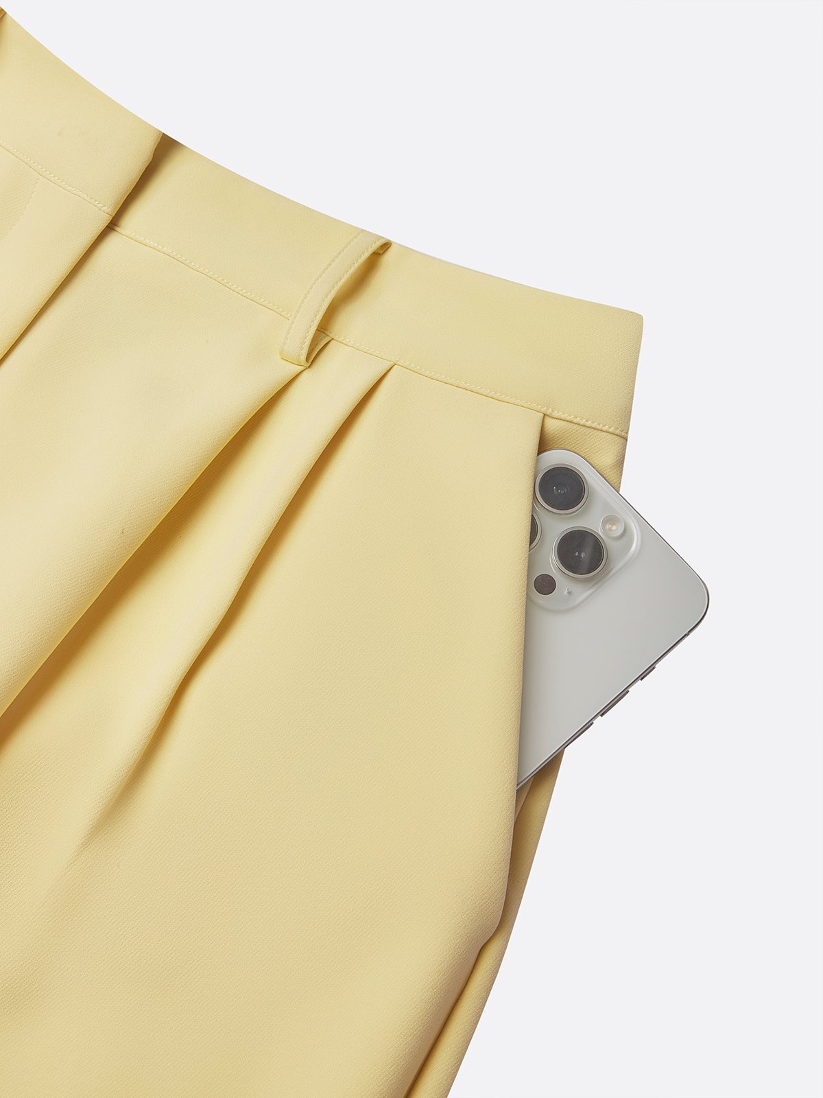 Urban Plain Straight  Fashion Pants