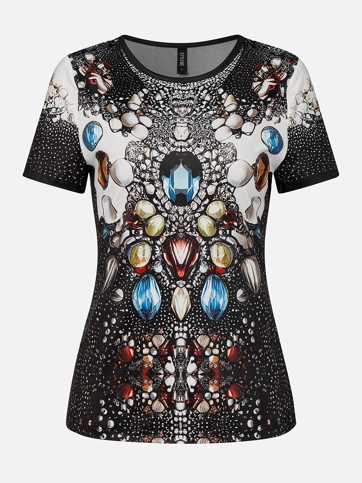 Urban 3D Printing Crew Neck T-shirt