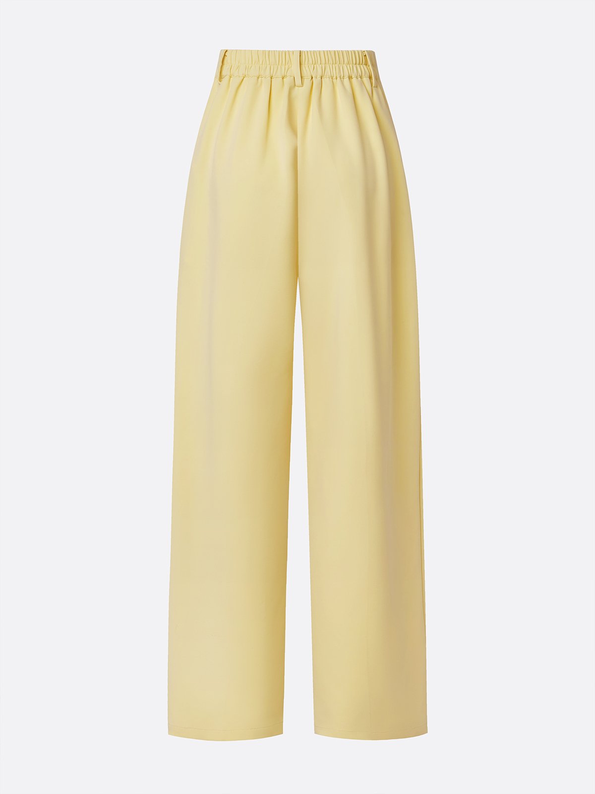 Urban Plain Straight  Fashion Pants