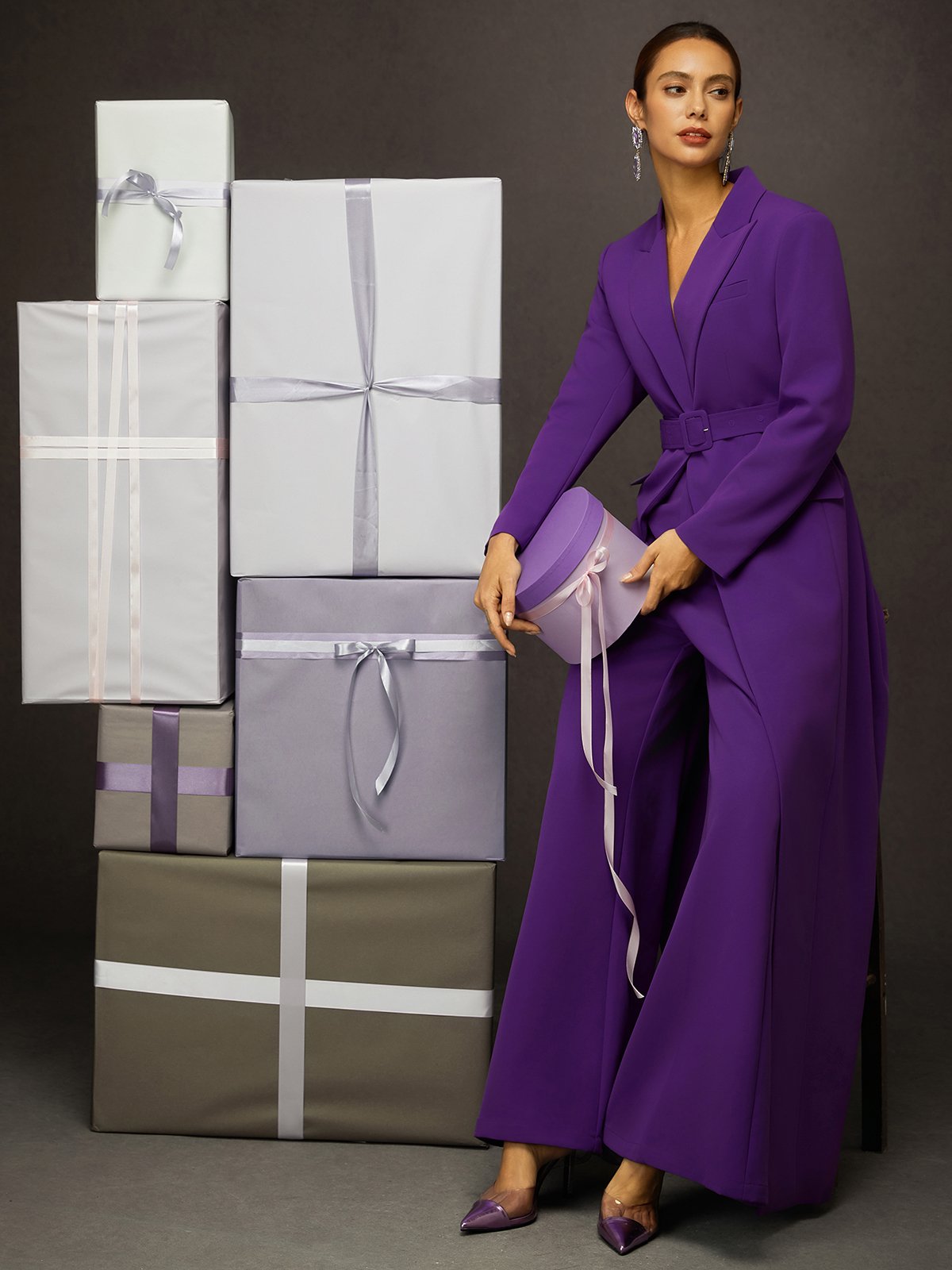 Urban Plain Wide Leg Pants