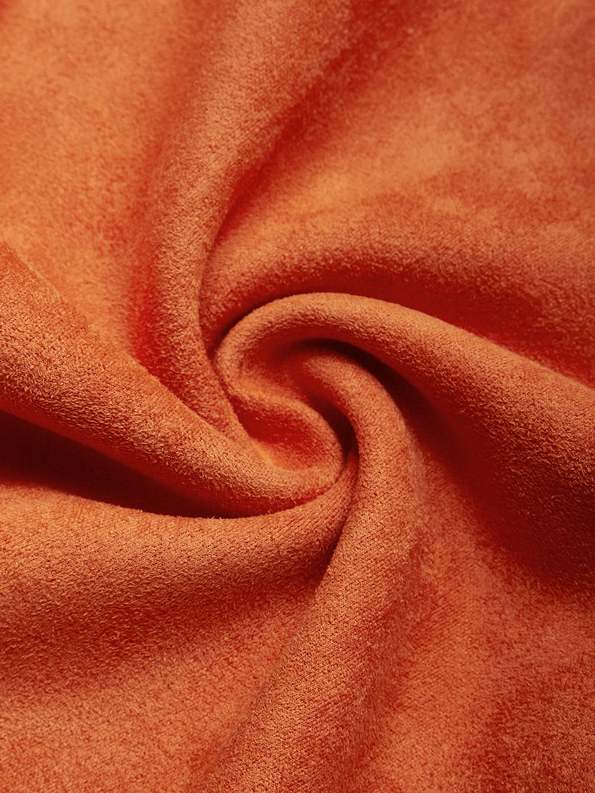 Urban Plain Midi Faux Leather Skirt