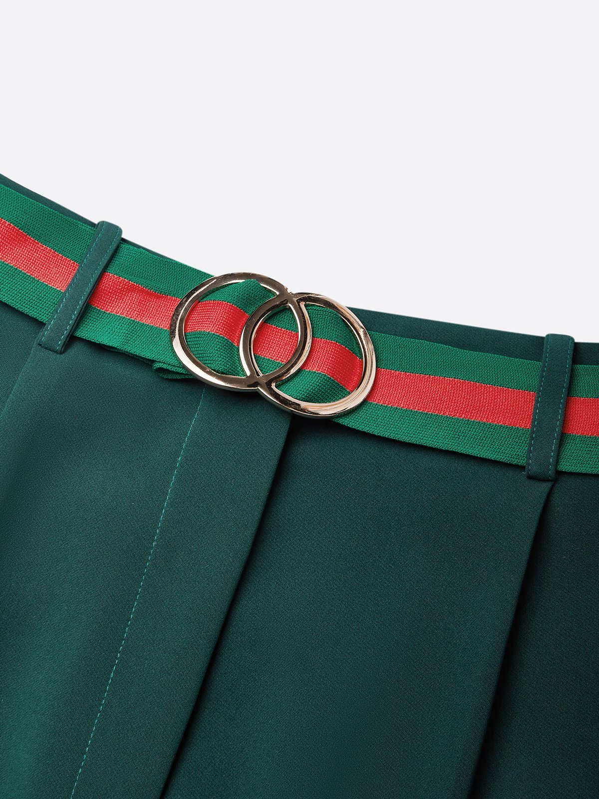 Urban Color Block Straight Pants