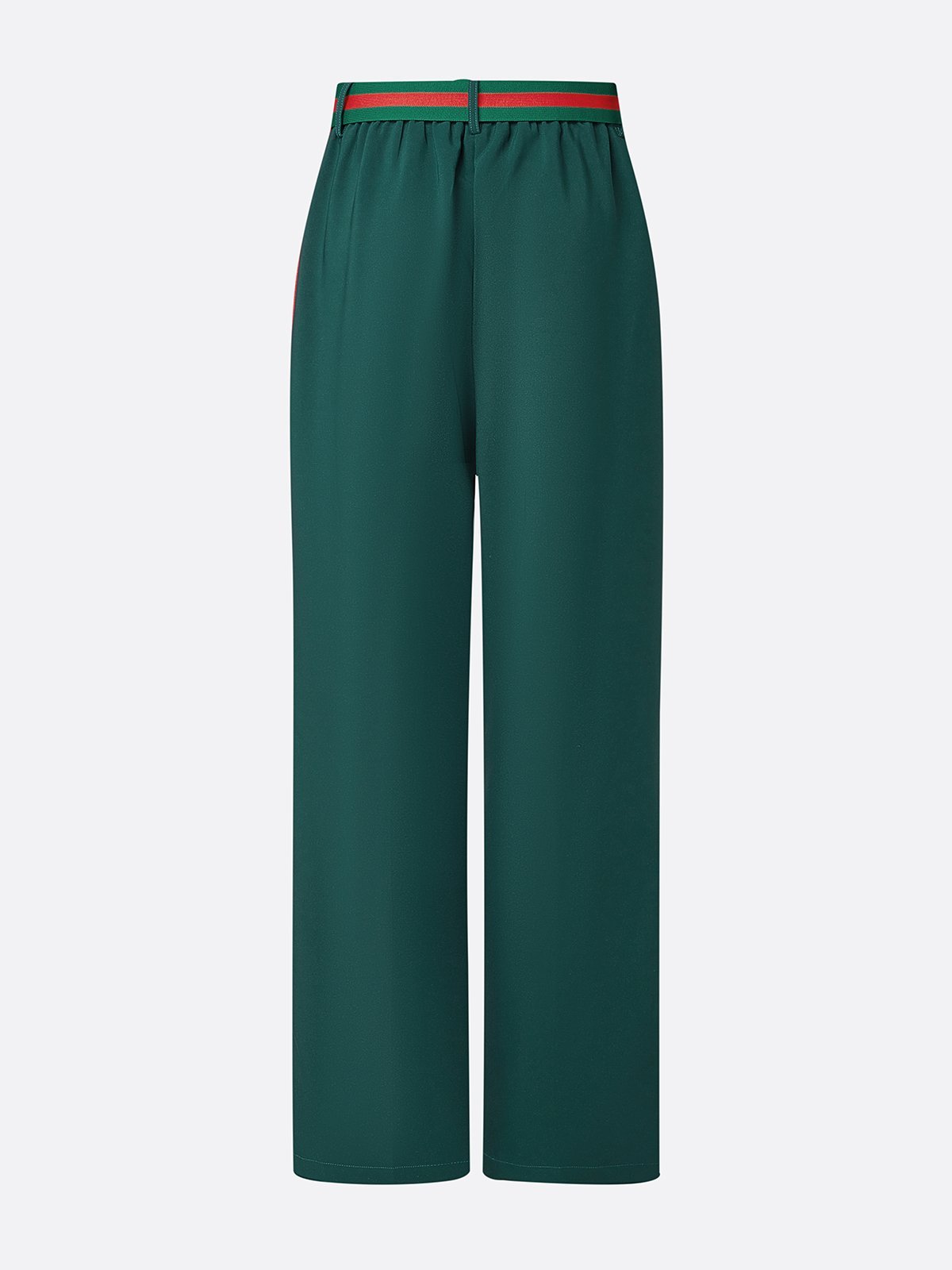 Urban Color Block Straight Pants