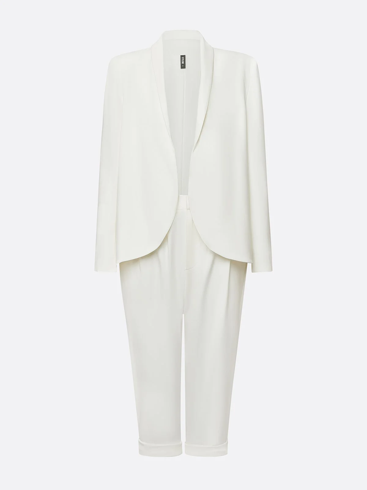 Urban Plain Shawl Collar Blazer