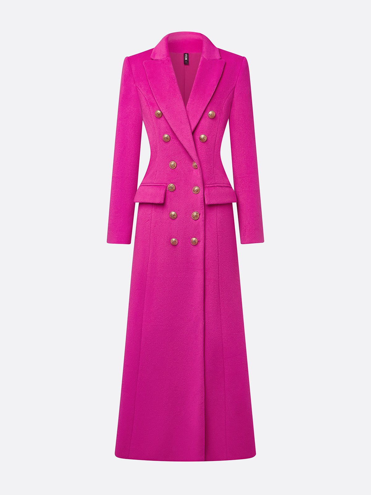 Urban  Classic Lapel Long Coat