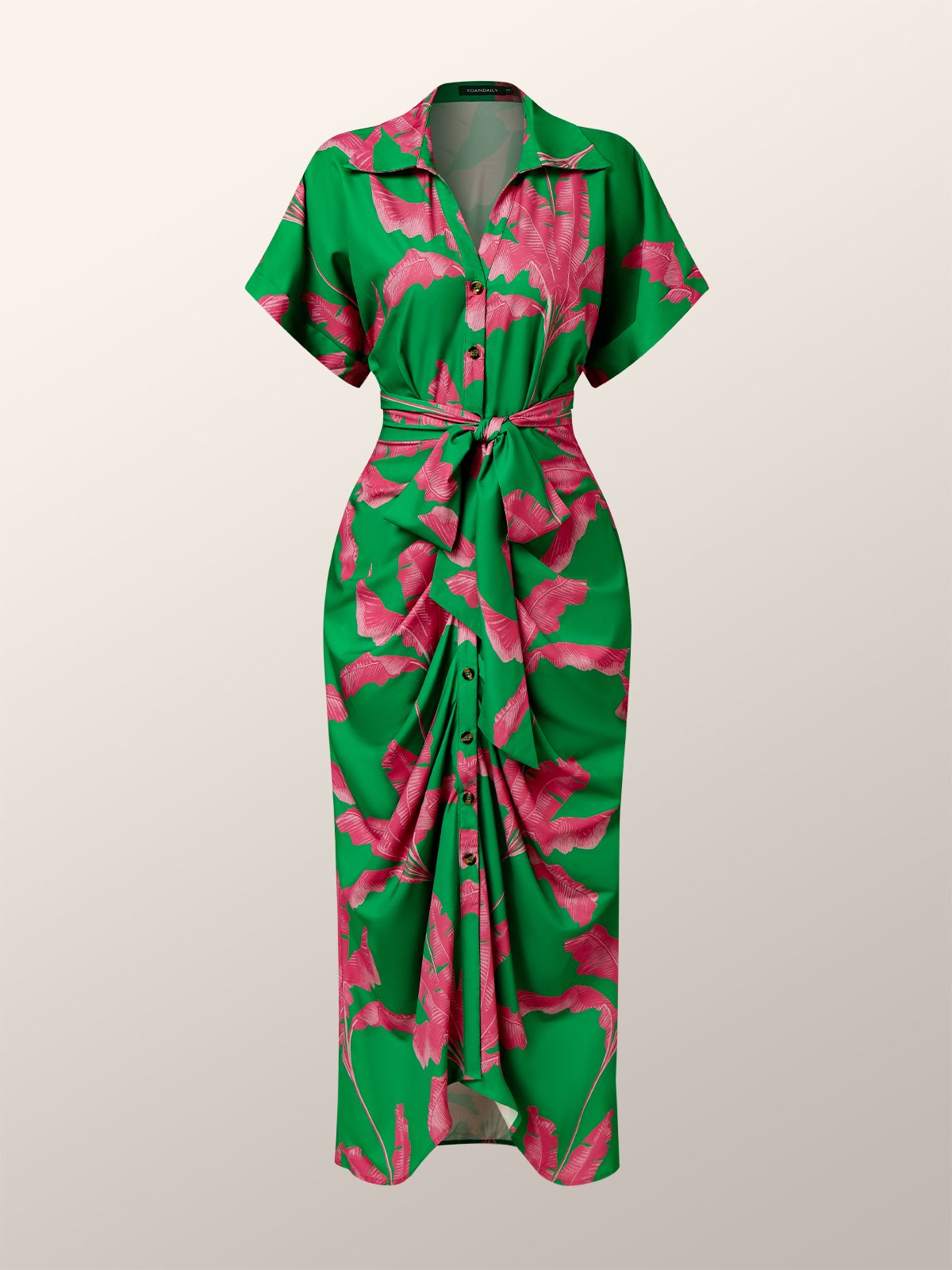 Regular Fit Vacation Shirt Dress