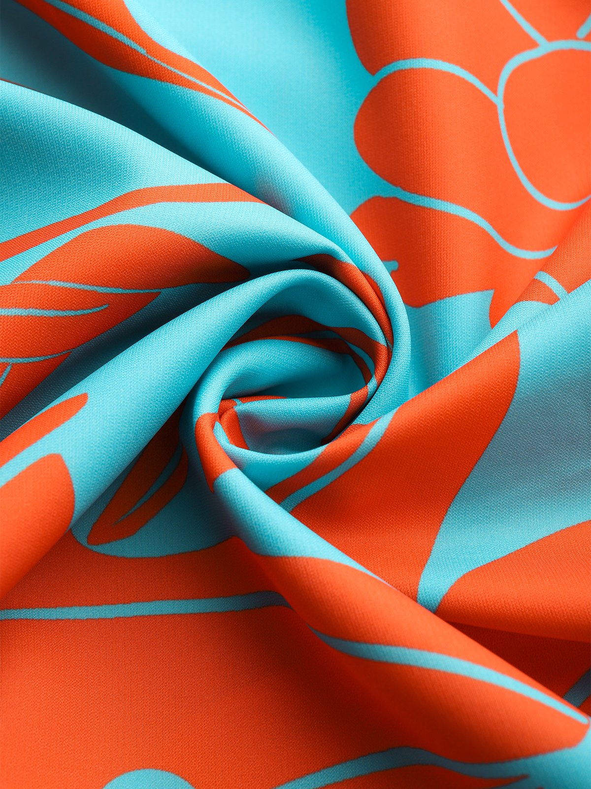 Off The Shoulder Floral Vacation Regular Fit Midi Dress