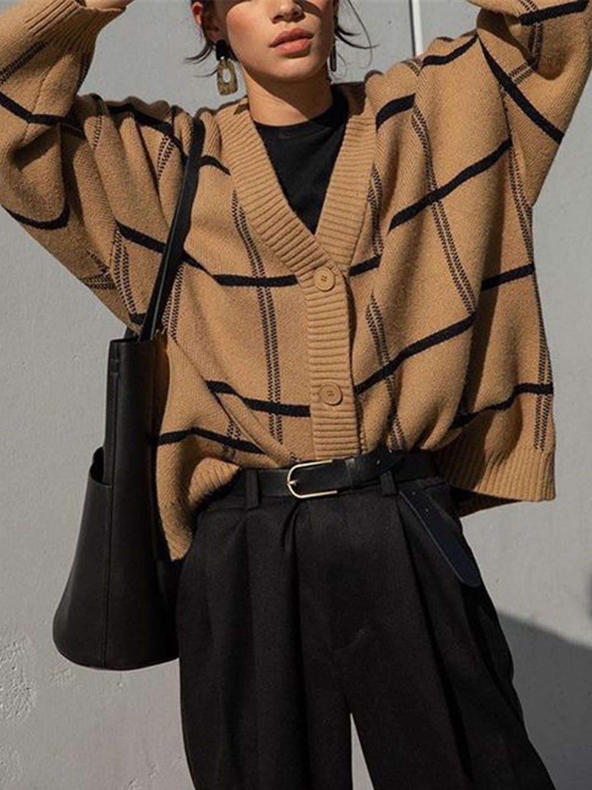 Yarn/Wool Yarn Urban Cardigan stylewe