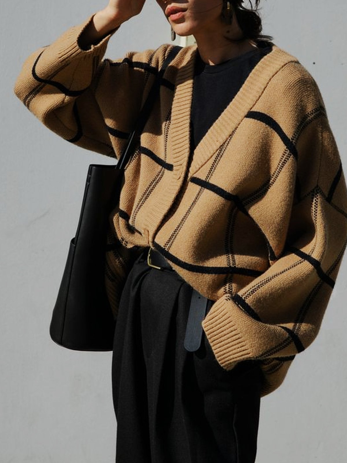 Yarn/Wool Yarn Urban Cardigan stylewe