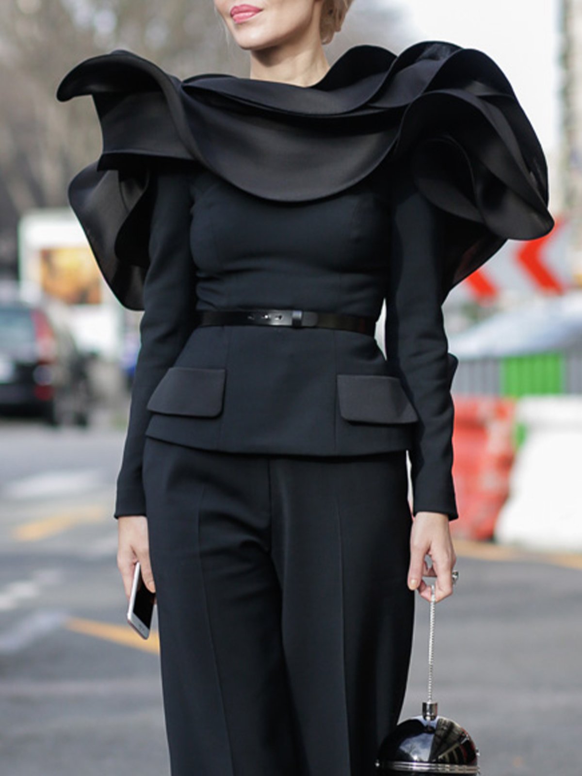 Plain Regular Fit Long Sleeve Elegant Shirt