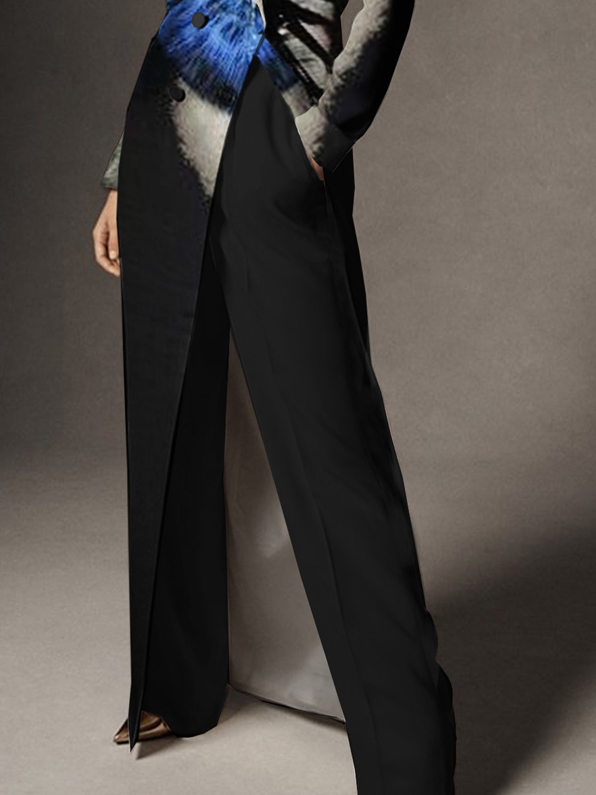 Plain Loose Urban Pants