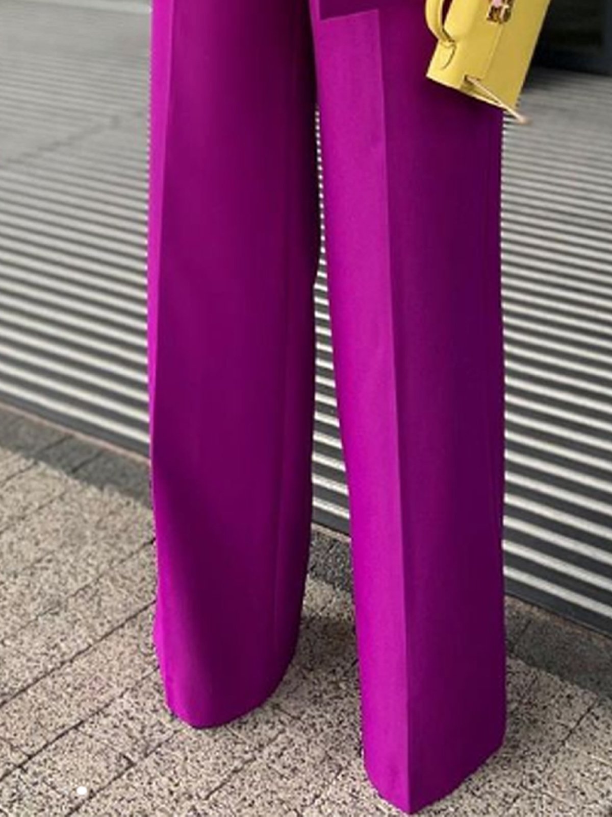 Regular Fit Urban Plain Pants stylewe