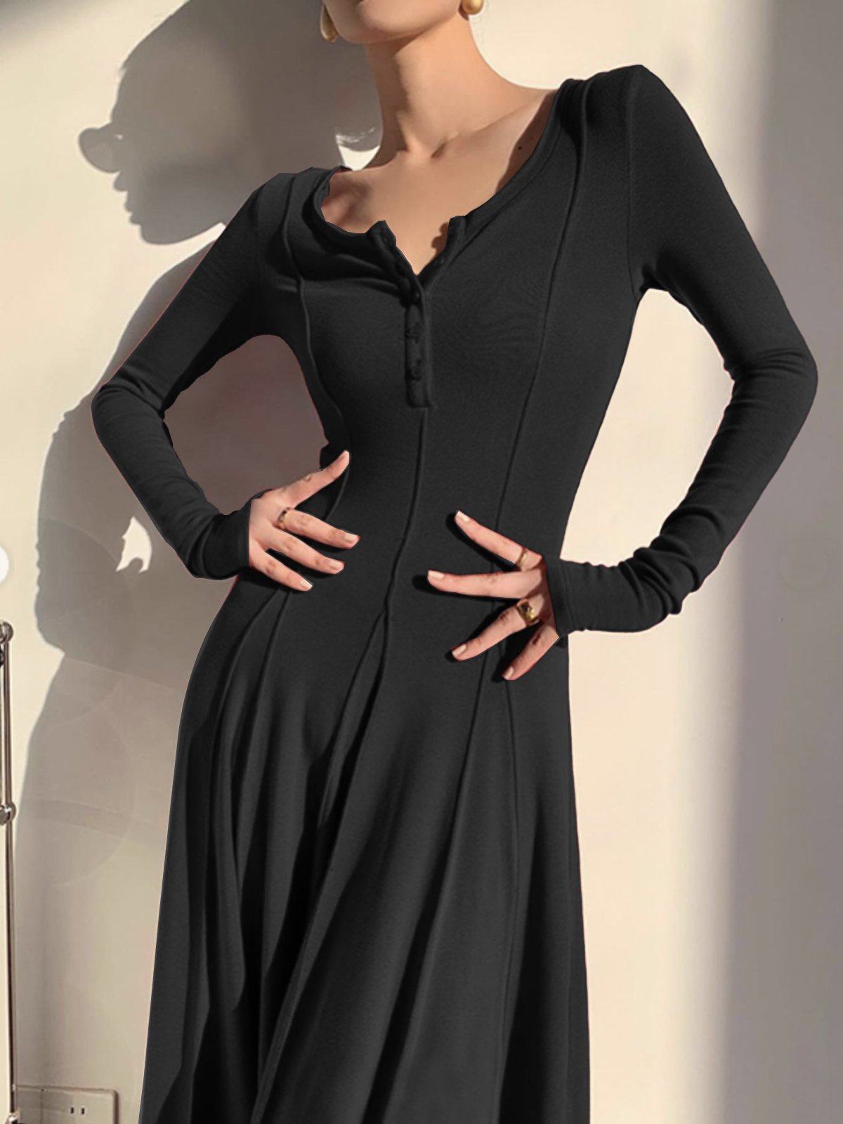 Elegant Jersey Dress