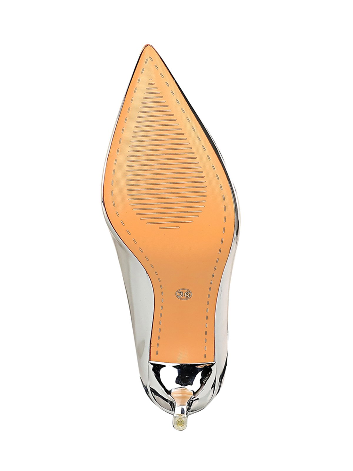 Women Minimalist Metallic Stiletto Heel Pumps Suitable for Many Occasions
