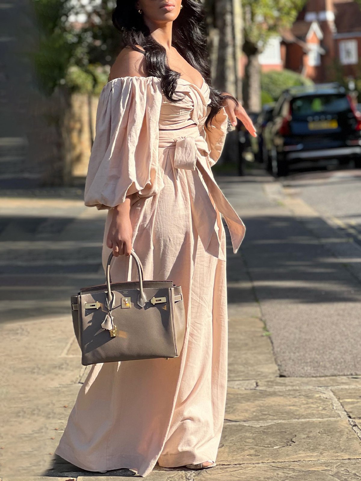 Regular Fit Cold Shoulder Casual Linen Shirt