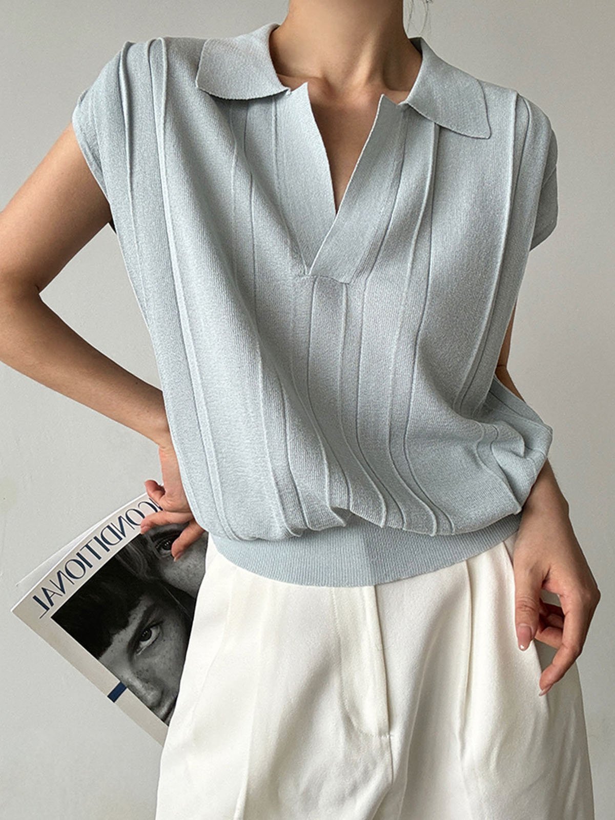 Daily  Polo Collar Casual Short Sleeve Shirt