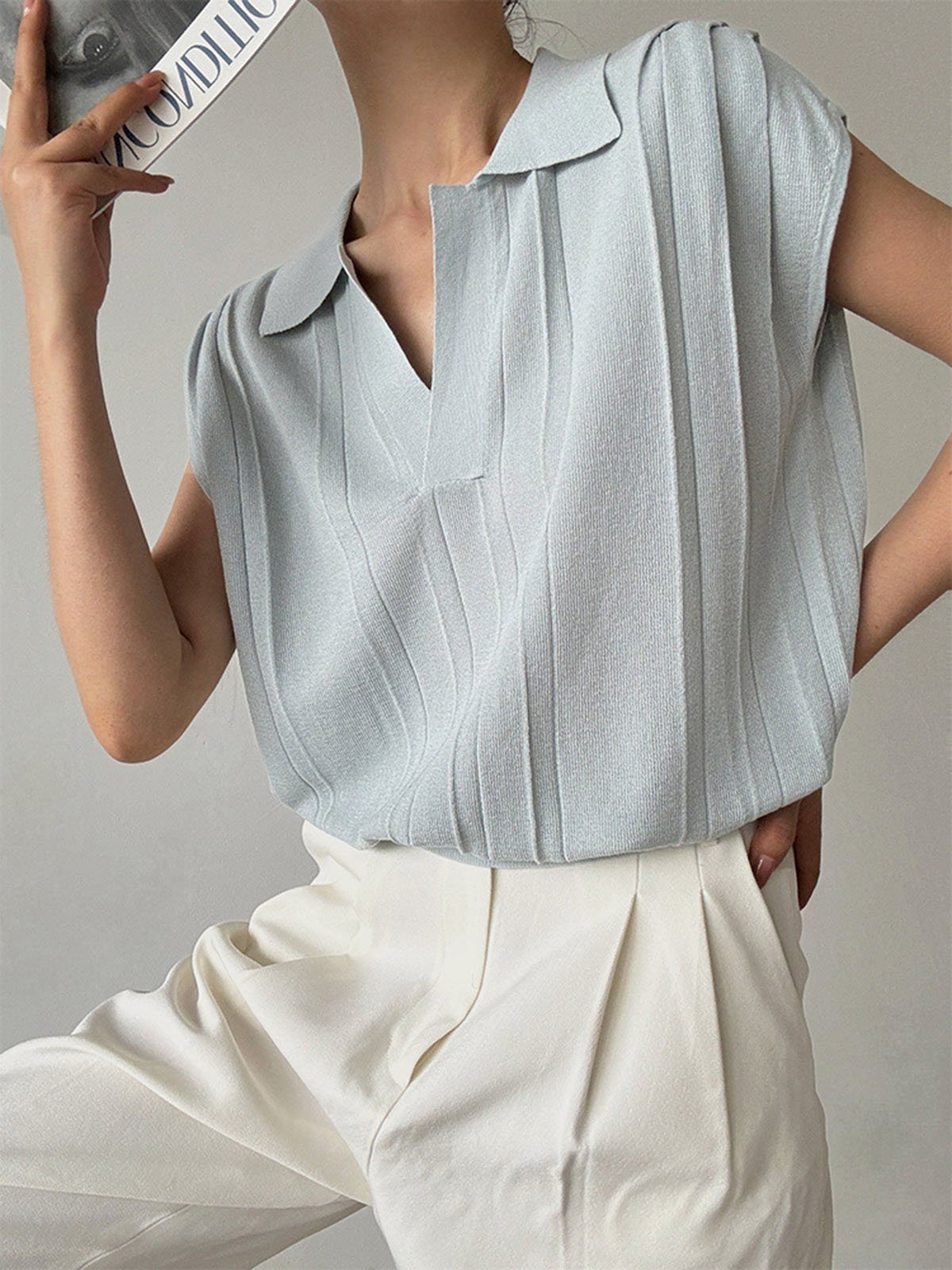 Daily  Polo Collar Casual Short Sleeve Shirt