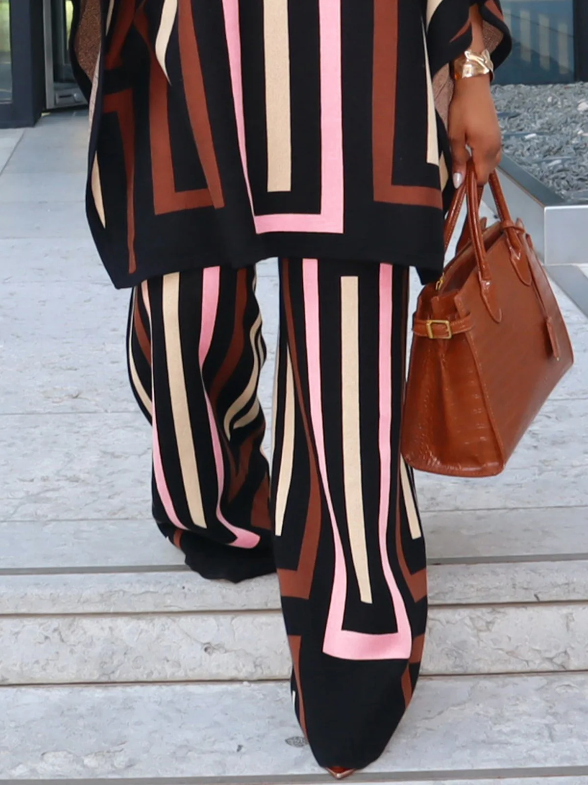 Wide leg Casual Loose Sweater Pants