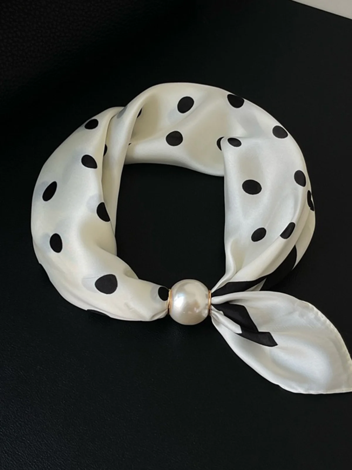 Urban Geometric  Silk Scarf