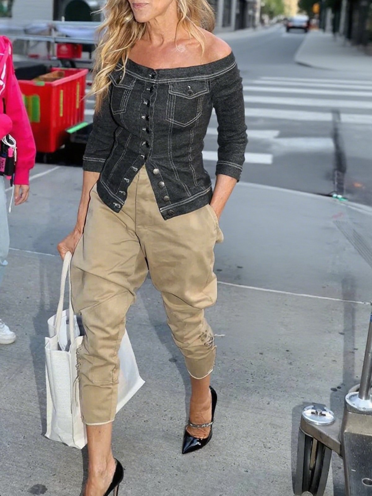 Casual Plain Fashion Slim Taper Pants