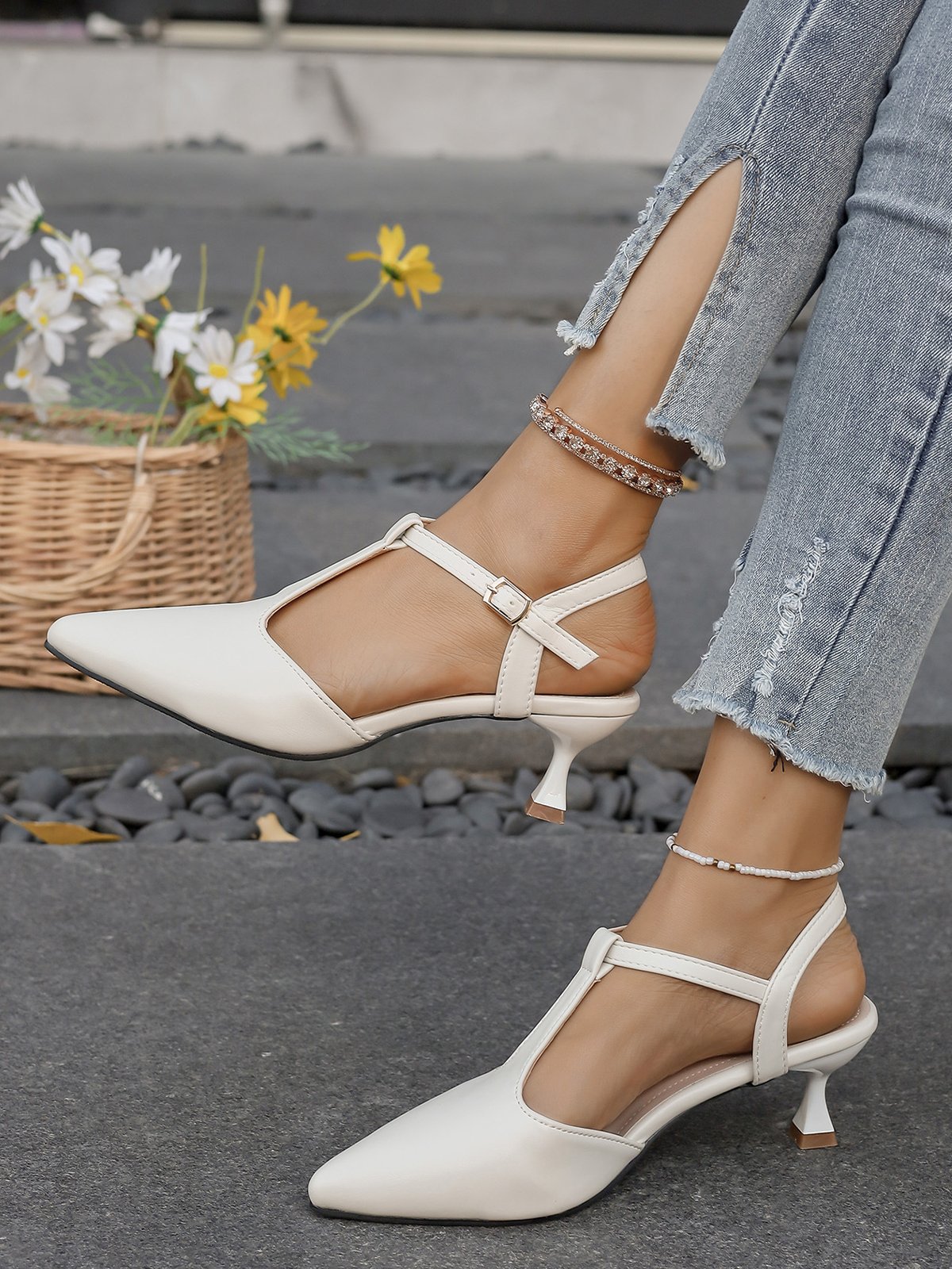 Spool Heel All Season Urban Pu Flat