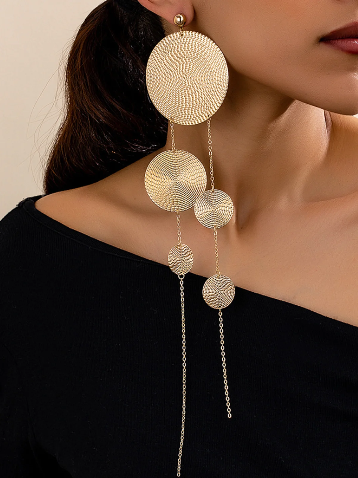 Beautiful pendant earrings