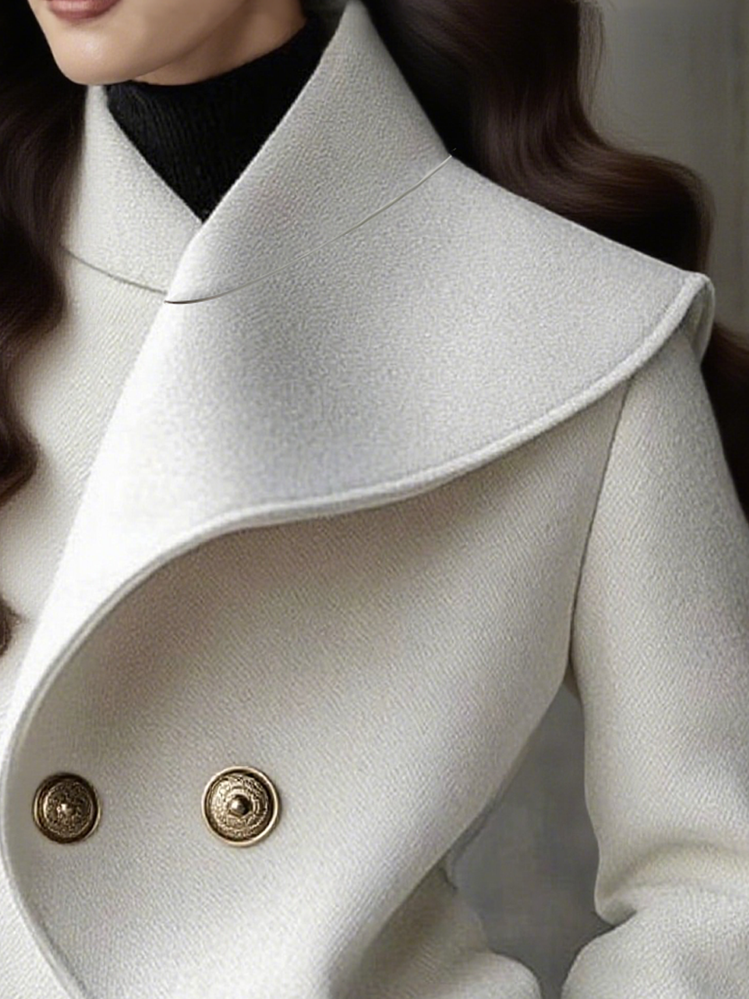 Casual Plain Stand Collar Jacket