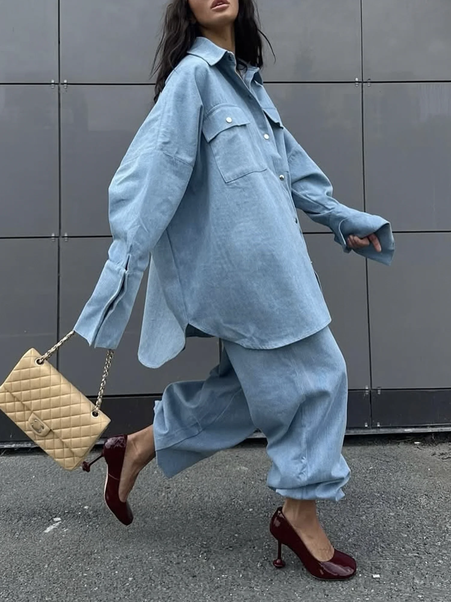 Urban Plain Pockets Jeans