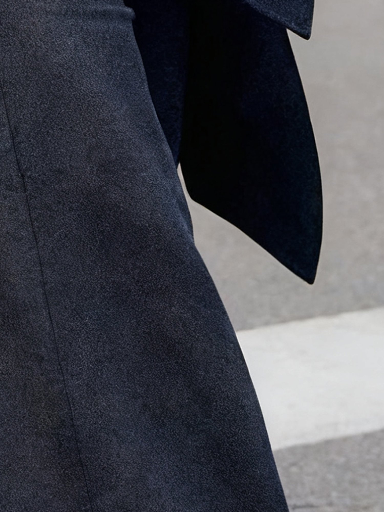 Urban Plain Wide Leg Pants With Belt