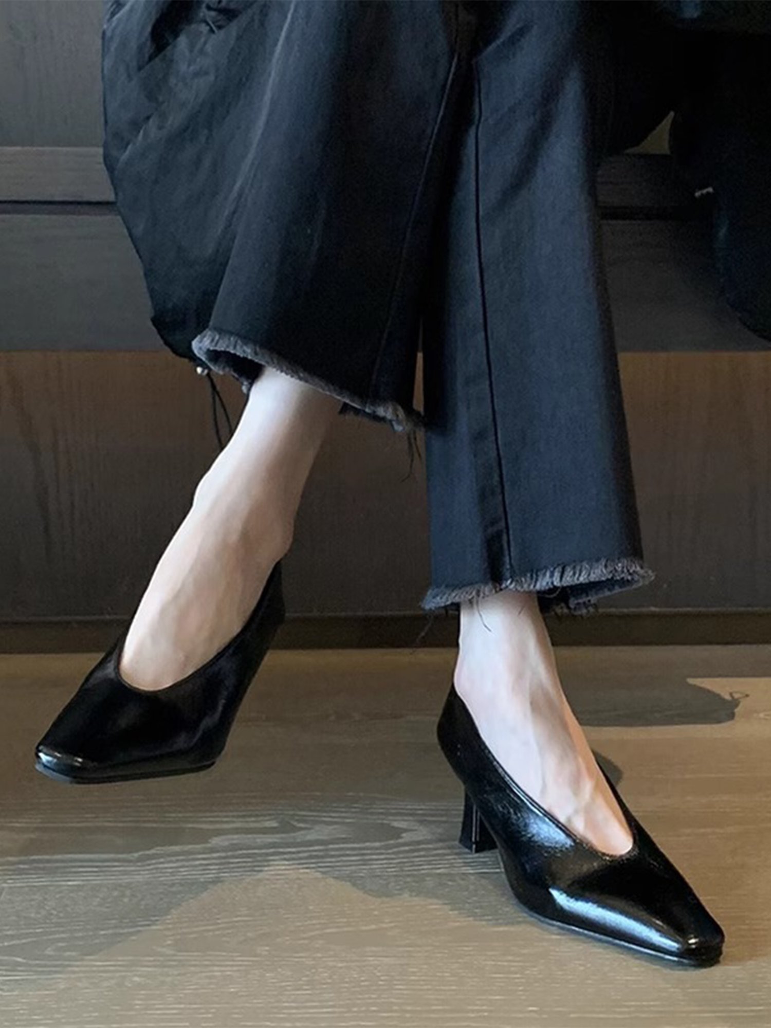 Pu Plain All Season Flats