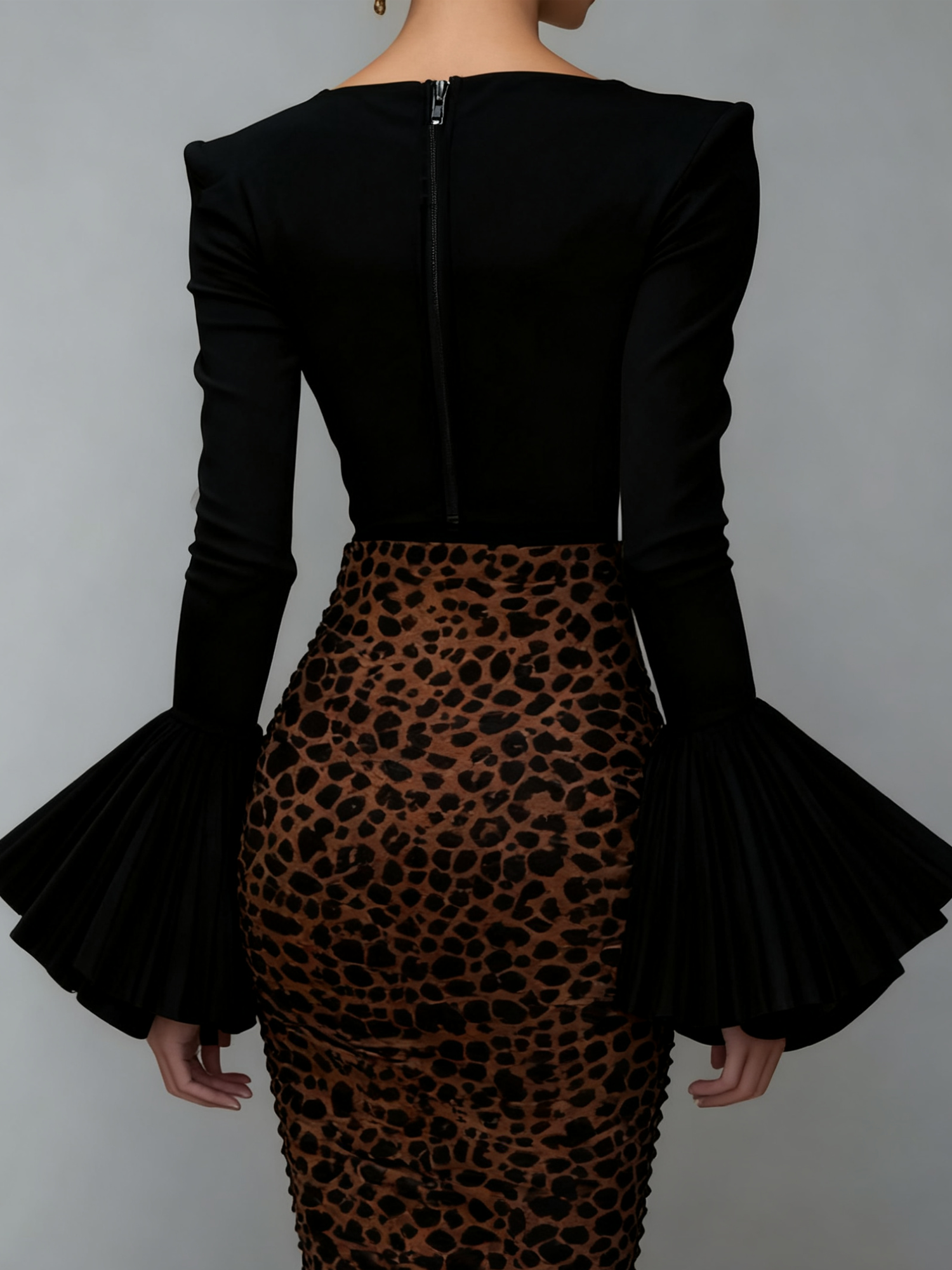 Elegant Plain Off The Shoulder Blouse