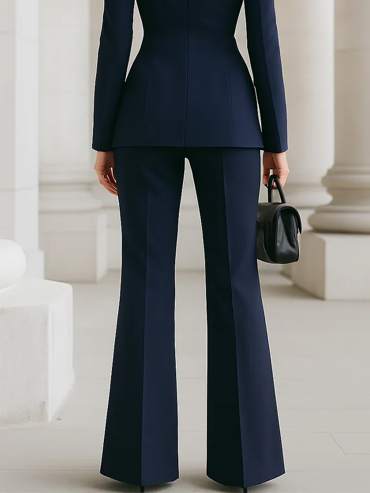 Urban Plain Straight Pants