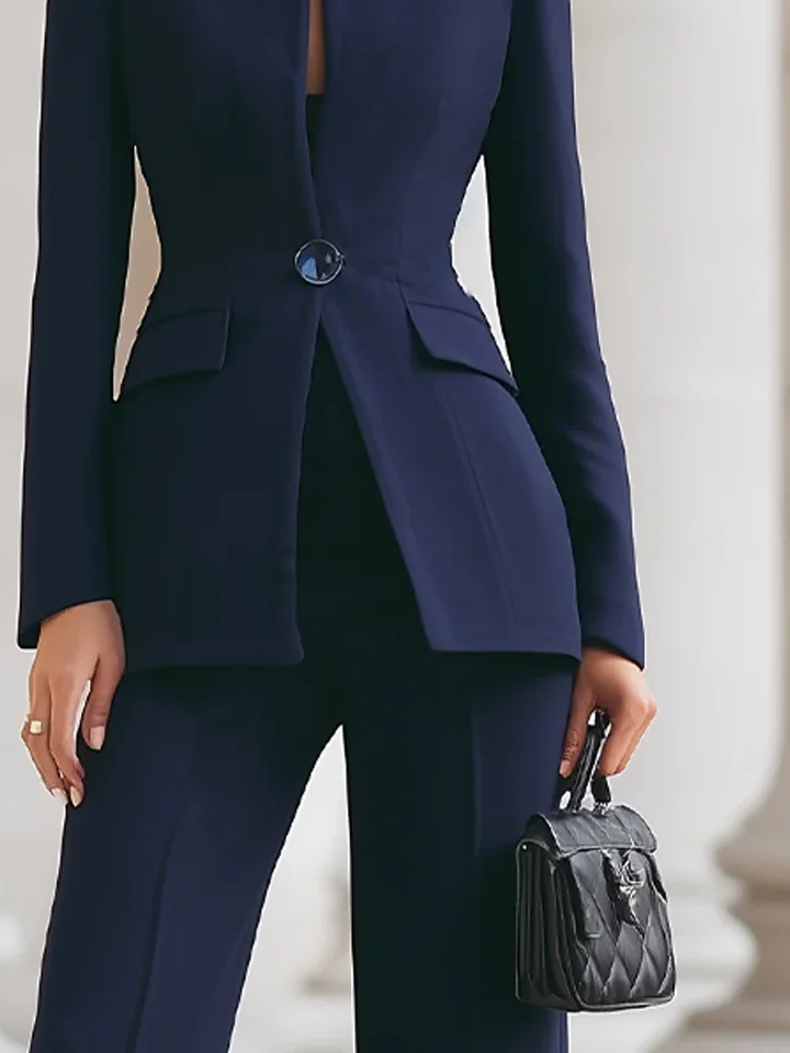 Urban Plain Straight Pants